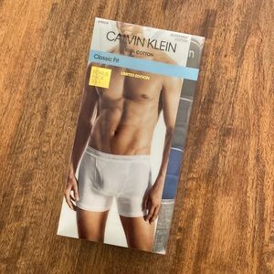 Calvin Klein cotton boxer briefs NWT